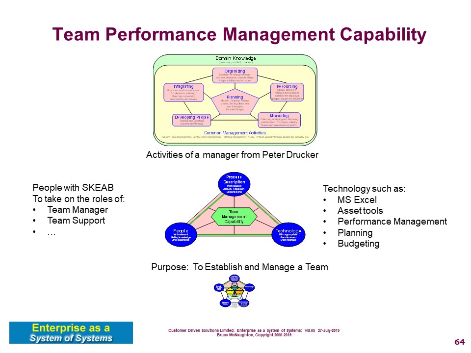 Team Performance Management Capability